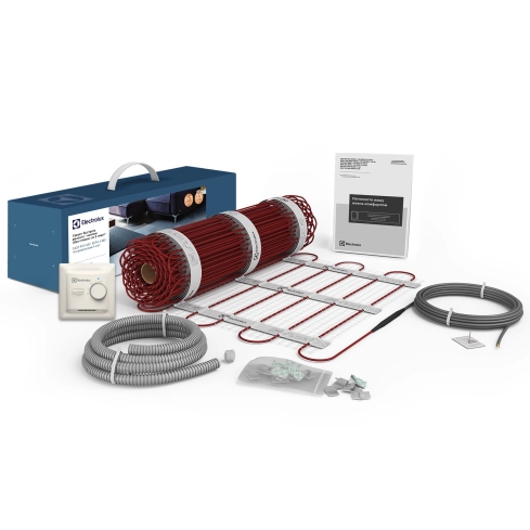 Мат Electrolux EEFM 2-180-10 (комплект теплого пола c терморегулятором) Мат Electrolux EEFM 2-180-10 (комплект теплого пола c терморегулятором)