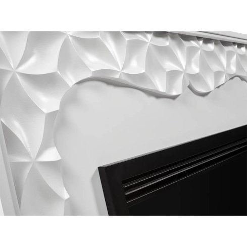 Каминокомплект:Очаг Electrolux EFP/P-3020LS с порталом Vivo 30 белый - 3