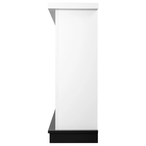 Каминокомплект:Очаг Electrolux Infinity EFP/P-1600ULS, портал Canto Long белый, черный - 3