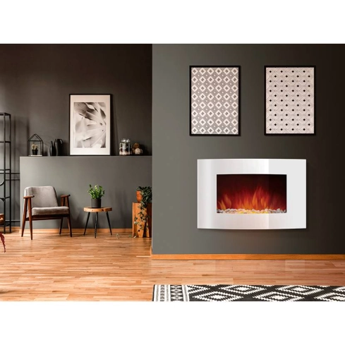Электрокамин Electrolux EFP/W-1200URLS White - 6