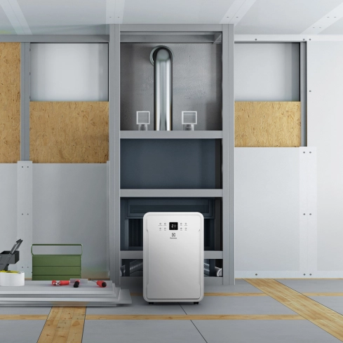 Комплект: Осушитель воздуха Electrolux EDH-65L + метеостанция RITMIX CAT-041 WHITE - 7