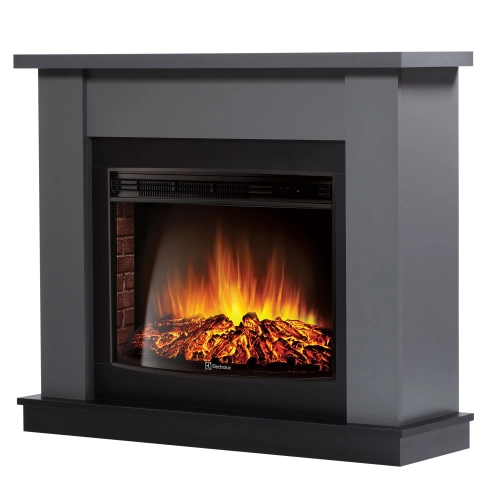 Каминокомплект:Очаг Electrolux EFP/P-2720RLS, портал Canto 25 графит - 3