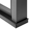 Каминокомплект:Очаг Electrolux Infinity EFP/P-1600ULS, портал Canto Long графит, черный - 5