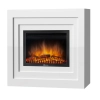 Каминокомплект:Очаг Electrolux EFP/P-2520LS с порталом Cubo 25 белый - 2