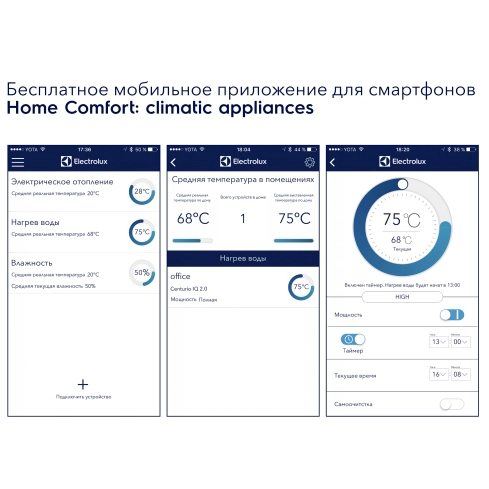 Модуль съёмный управляющий Electrolux ECH/WF-01 Smart Wi-Fi - 7