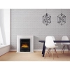 Каминокомплект:Очаг Electrolux EFP/P-1020LS,портал Simple Classic белый - 3
