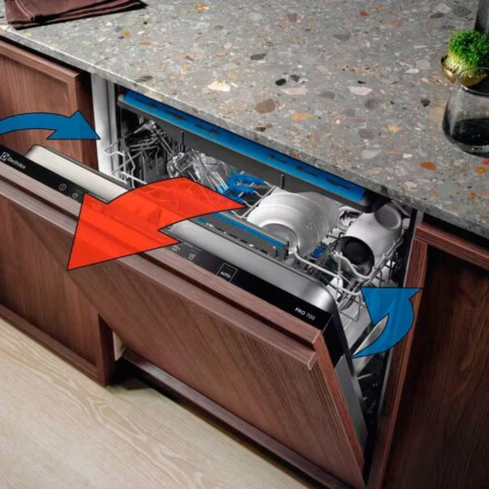Встраиваемая посудомоечная машина Electrolux EEM48300L - 10