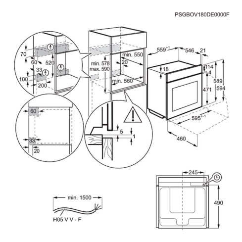 Духовой шкаф Electrolux OKA9S31WZ - 3