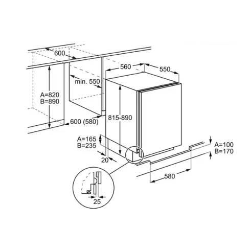 Встраиваемый холодильник Electrolux LXB2AE82S Встраиваемый холодильник Electrolux LXB2AE82S - 10